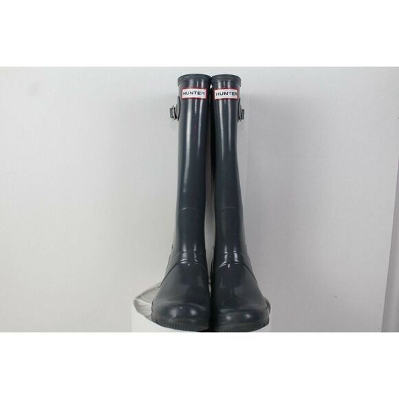 ladies HUNTER RUBBER BOOTS size 6M - Picture 1 of 12